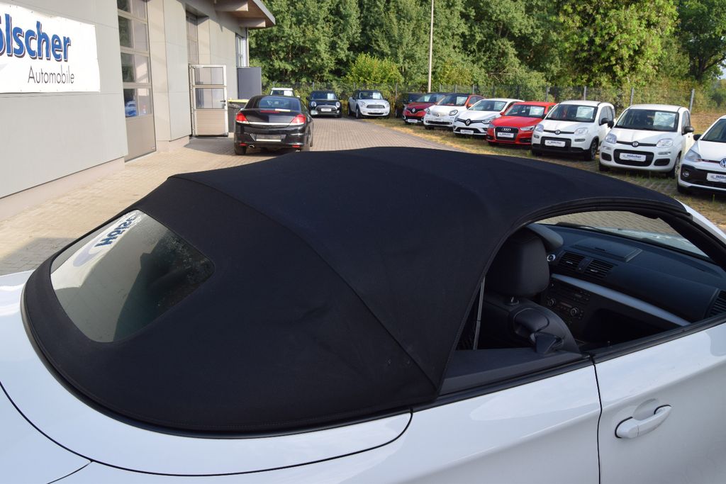 BMW 118i Cabrio;Xenon,Leder,Sitzh,Parks,Klimaautom., Schaltgetriebe, aus dem Bestand von Hölscher Automobile Nordkirchen-Capelle — Ansicht 6