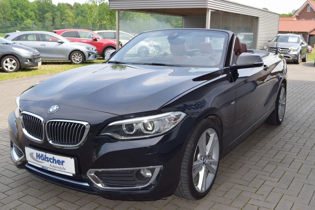 BMW 220i Cabrio Luxury Line!AUTOMATIK!, Automatik, aus dem Bestand von Hölscher Automobile Nordkirchen-Capelle — Ansicht 3