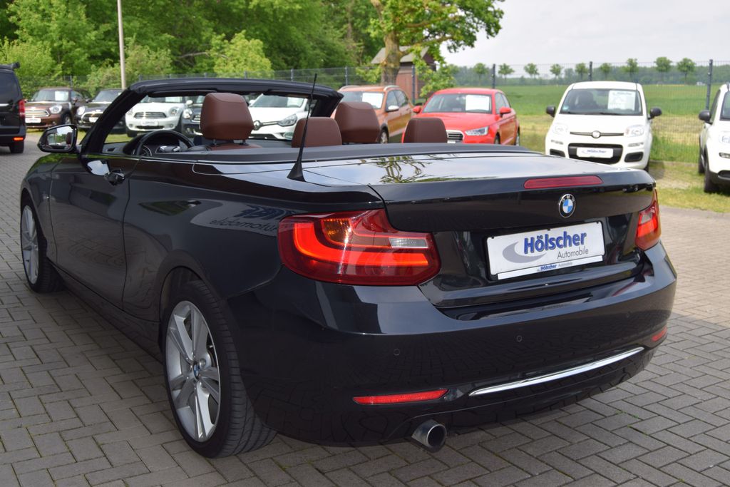 BMW 220i Cabrio Luxury Line!AUTOMATIK!, Automatik, aus dem Bestand von Hölscher Automobile Nordkirchen-Capelle — Ansicht 4