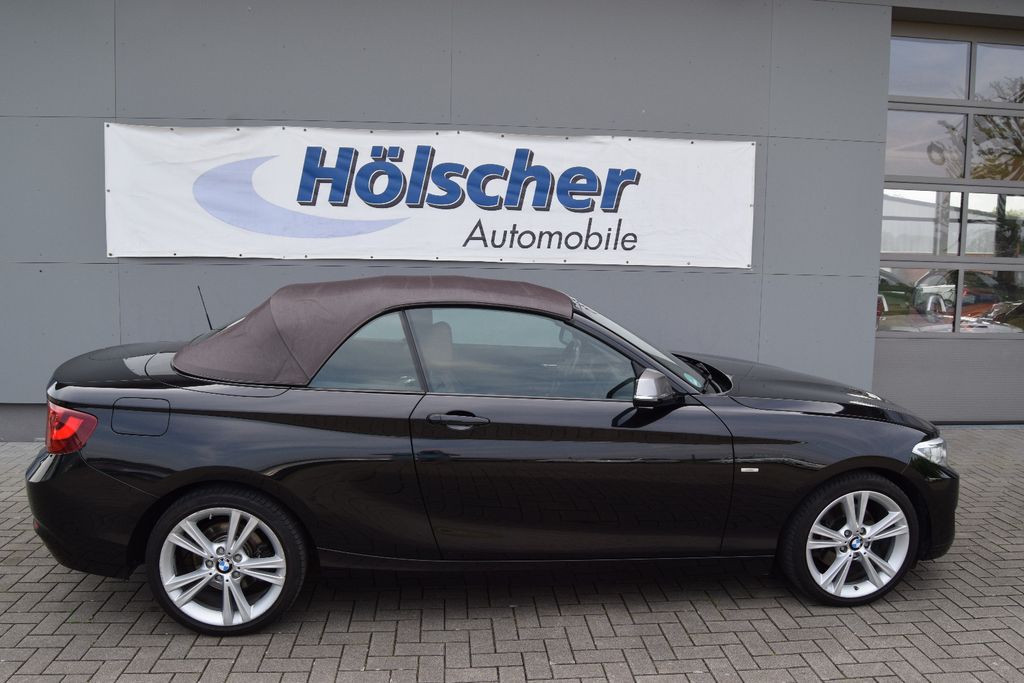 BMW 220i Cabrio Luxury Line!AUTOMATIK!, Automatik, aus dem Bestand von Hölscher Automobile Nordkirchen-Capelle — Ansicht 6