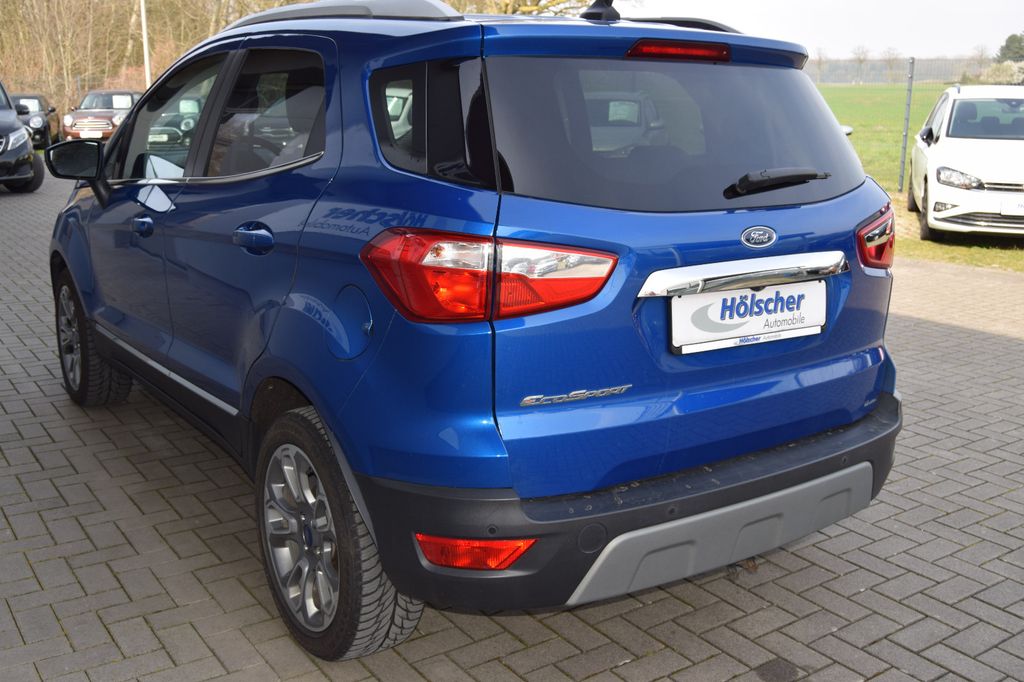 Ford EcoSport Titanium,AHK,Navi,Kam,Leder,Schiebed..., , aus dem Bestand von Hölscher Automobile Nordkirchen-Capelle — Ansicht 4