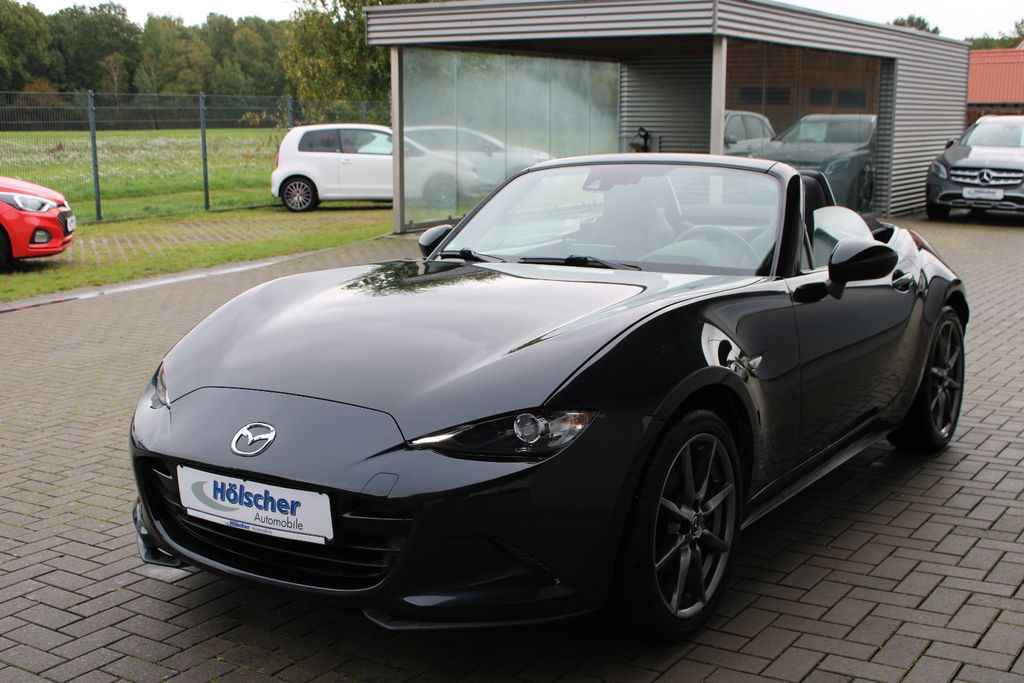 Mazda MX-5 Exclusive-Line,Navi,Leder,LED,Sitzh,, Schaltgetriebe, aus dem Bestand von Hölscher Automobile Nordkirchen-Capelle — Ansicht 3