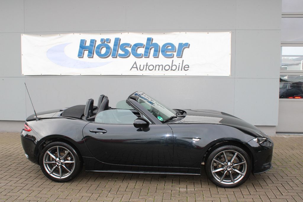 Mazda MX-5 Exclusive-Line,Navi,Leder,LED,Sitzh,, Schaltgetriebe, aus dem Bestand von Hölscher Automobile Nordkirchen-Capelle — Ansicht 5