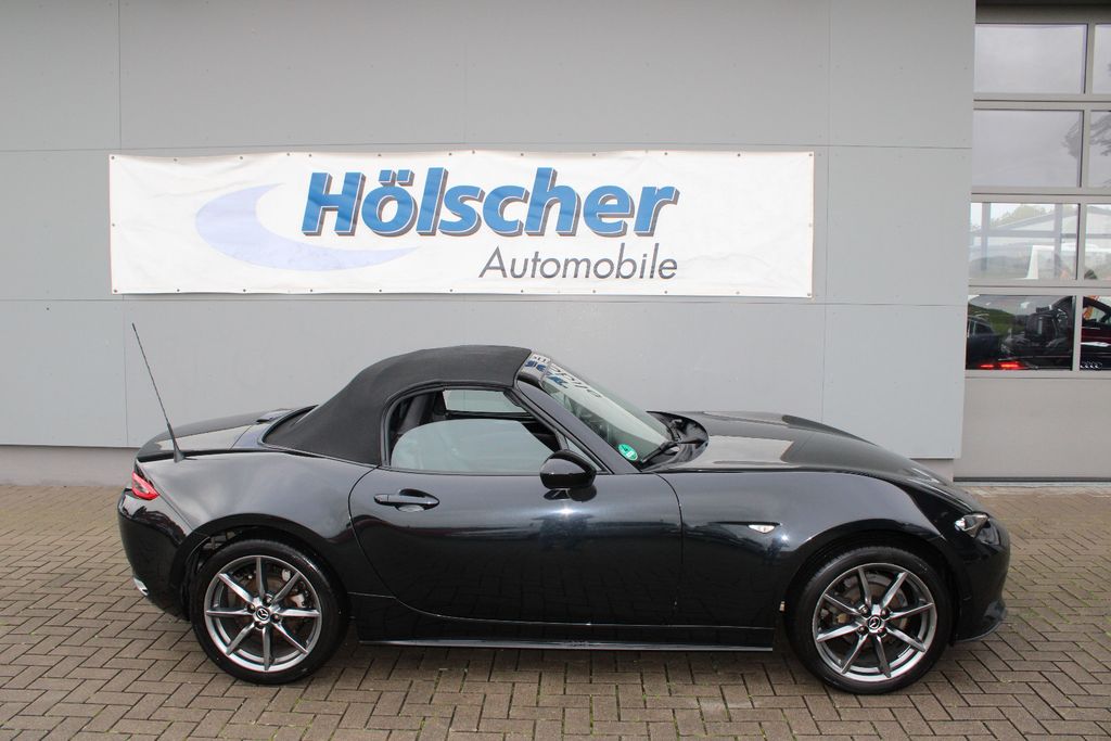 Mazda MX-5 Exclusive-Line,Navi,Leder,LED,Sitzh,, Schaltgetriebe, aus dem Bestand von Hölscher Automobile Nordkirchen-Capelle — Ansicht 6