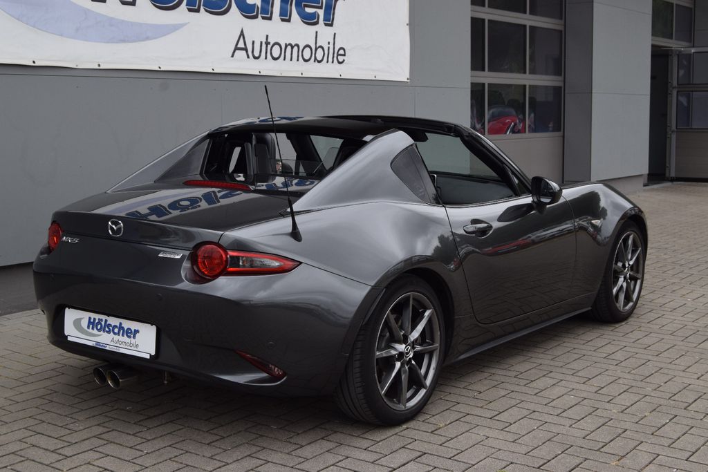 Mazda MX-5 Sports-Line RF!AUTOMATIK;Navi,Leder,Kam,,,,, Automatik, aus dem Bestand von Hölscher Automobile Nordkirchen-Capelle — Ansicht 2