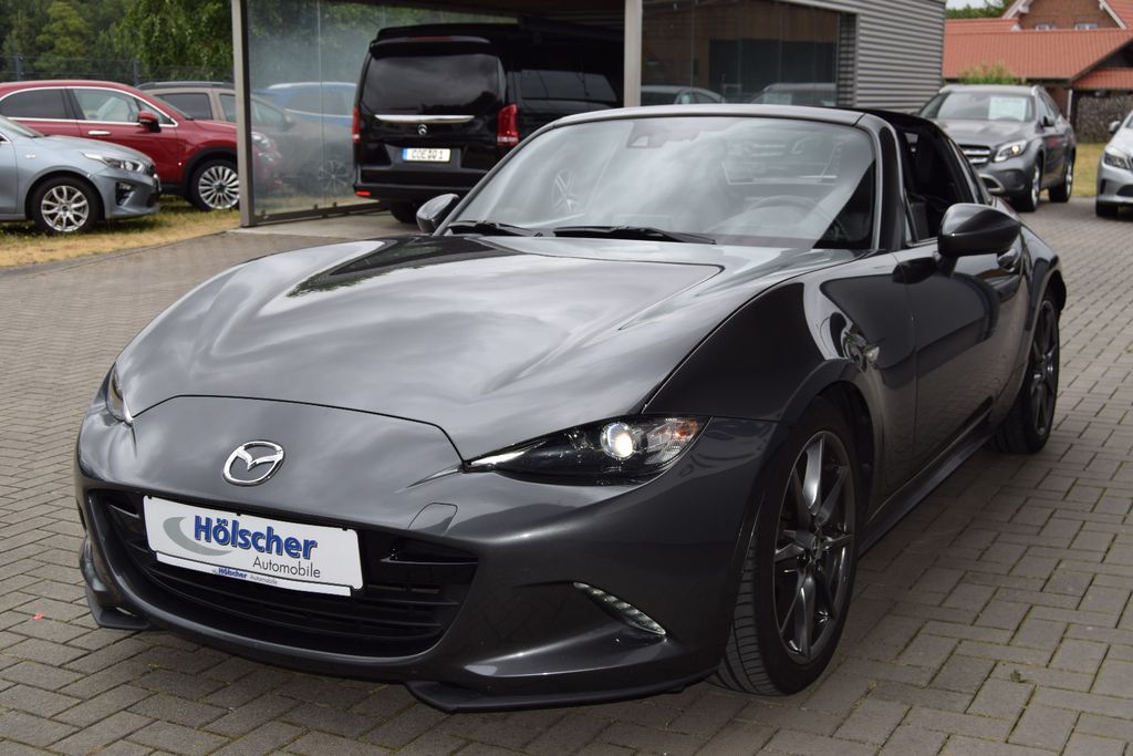 Mazda MX-5 Sports-Line RF!AUTOMATIK;Navi,Leder,Kam,,,,, Automatik, aus dem Bestand von Hölscher Automobile Nordkirchen-Capelle — Ansicht 3