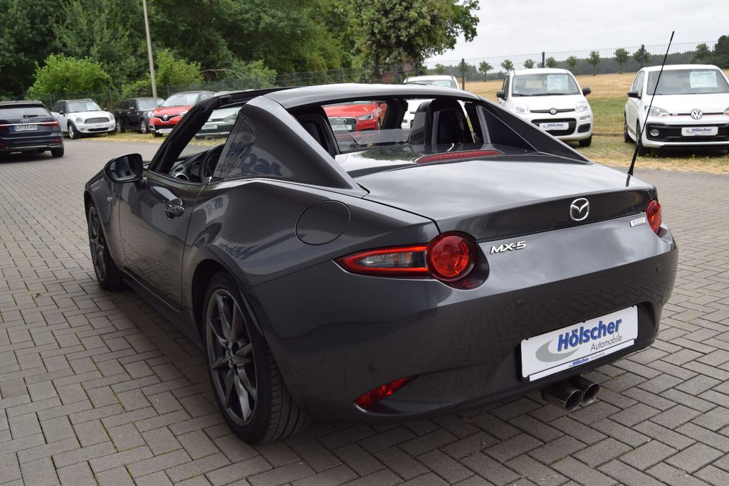 Mazda MX-5 Sports-Line RF!AUTOMATIK;Navi,Leder,Kam,,,,, Automatik, aus dem Bestand von Hölscher Automobile Nordkirchen-Capelle — Ansicht 4