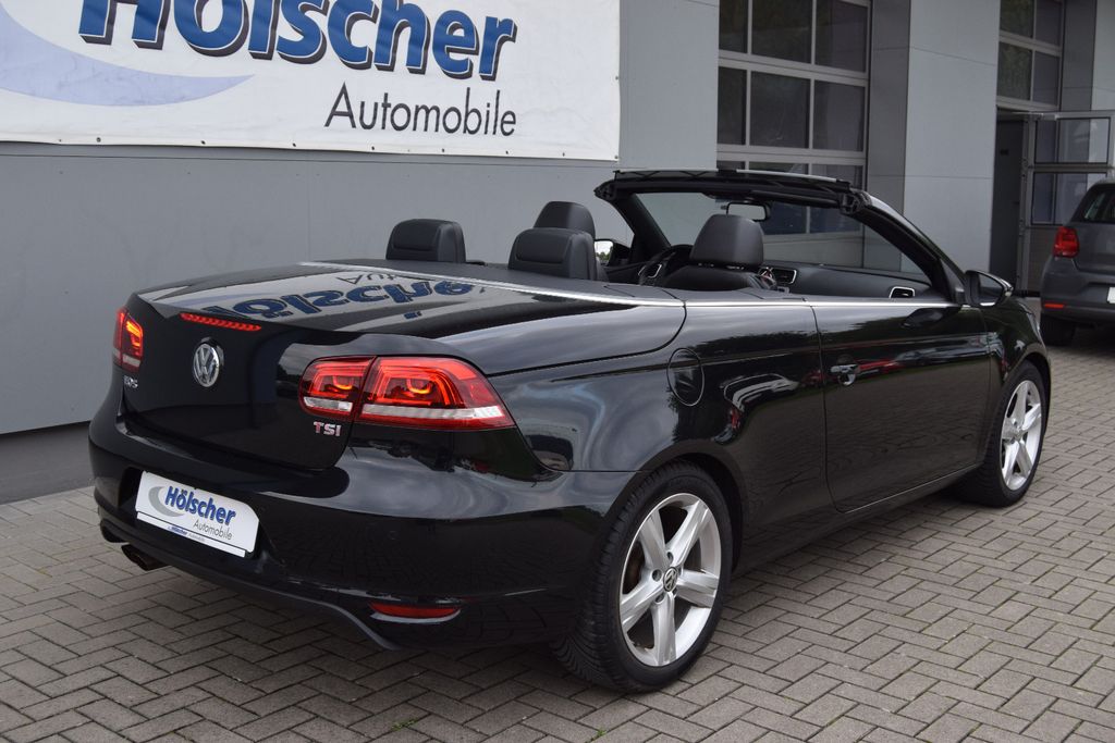 Volkswagen Eos 1.4 TSI Exclusive,Navi,Leder,Sitzh,Parks,,,,, Schaltgetriebe, aus dem Bestand von Hölscher Automobile Nordkirchen-Capelle — Ansicht 2