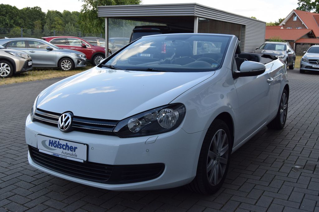 Volkswagen Golf VI Cab, ,Navi,Sitzh,Parks,V&H,Tempomat,, Schaltgetriebe, aus dem Bestand von Hölscher Automobile Nordkirchen-Capelle — Ansicht 3