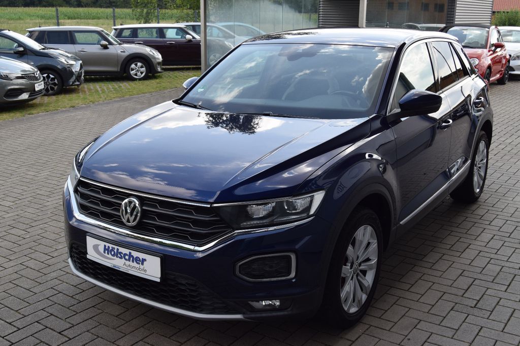 Volkswagen T-Roc !AUTOM!,Navi,Sitzh,Parks,V&H,Leder,Allw,,,, Automatik, aus dem Bestand von Hölscher Automobile Nordkirchen-Capelle — Ansicht 3