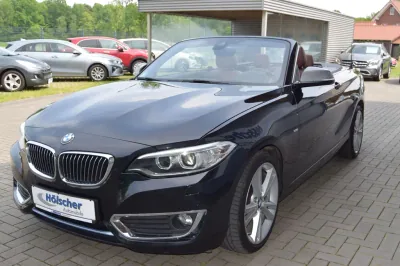 BMW 220i Cabrio Luxury Line, Automatik, aus dem Bestand von Hölscher Automobile Nordkirchen-Capelle — Ansicht 3