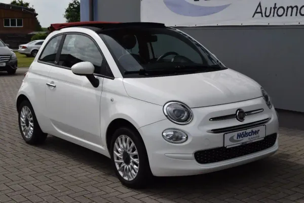 Fiat 500C LOUNGE C, Automatik, aus dem Bestand von Hölscher Automobile Nordkirchen-Capelle — Hauptansicht