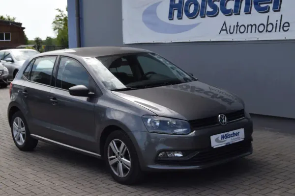VW Polo 1.0 44kW Comfortline BMT, Schaltgetriebe, aus dem Bestand von Hölscher Automobile Nordkirchen-Capelle — Hauptansicht