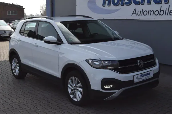 VW T-Cross 85kW DSG Style, Automatik, aus dem Bestand von Hölscher Automobile Nordkirchen-Capelle — Hauptansicht