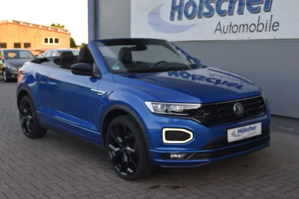 VW T-Roc Cab R-Line, Automatik, aus dem Bestand von Hölscher Automobile Nordkirchen-Capelle — Hauptansicht