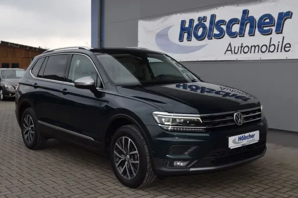 VW Tiguan Allspace 4Motion 7Sitzer, Automatik, aus dem Bestand von Hölscher Automobile Nordkirchen-Capelle — Hauptansicht